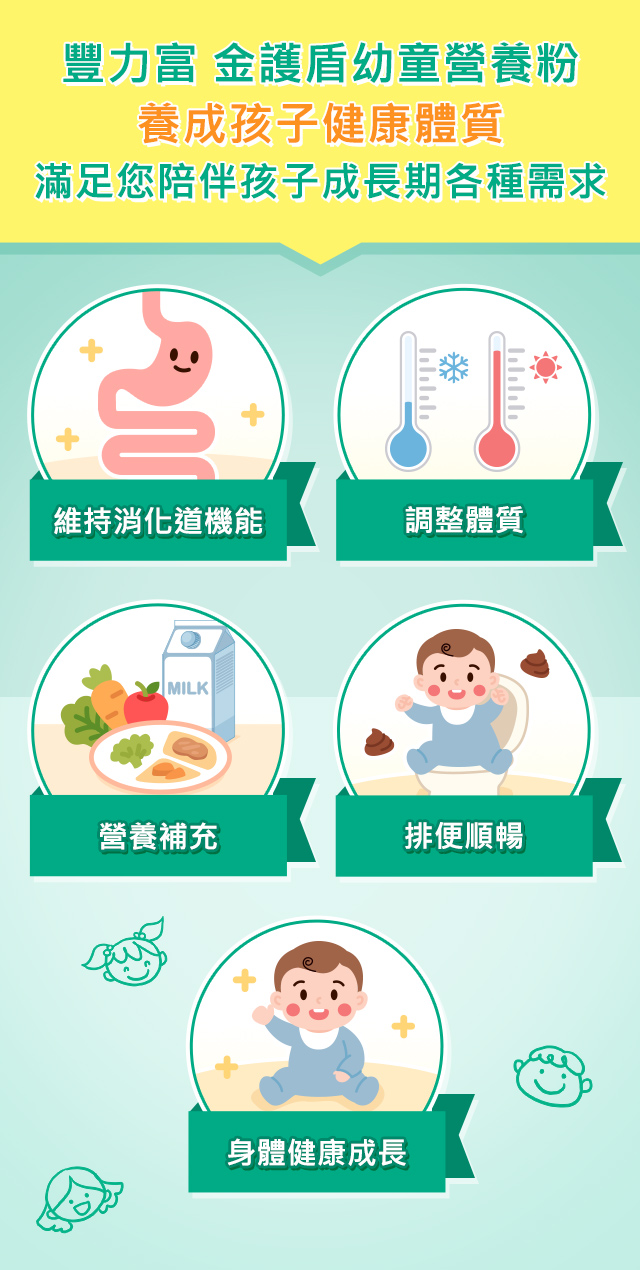 豐力富幼童營養品 金護盾幼童營養粉